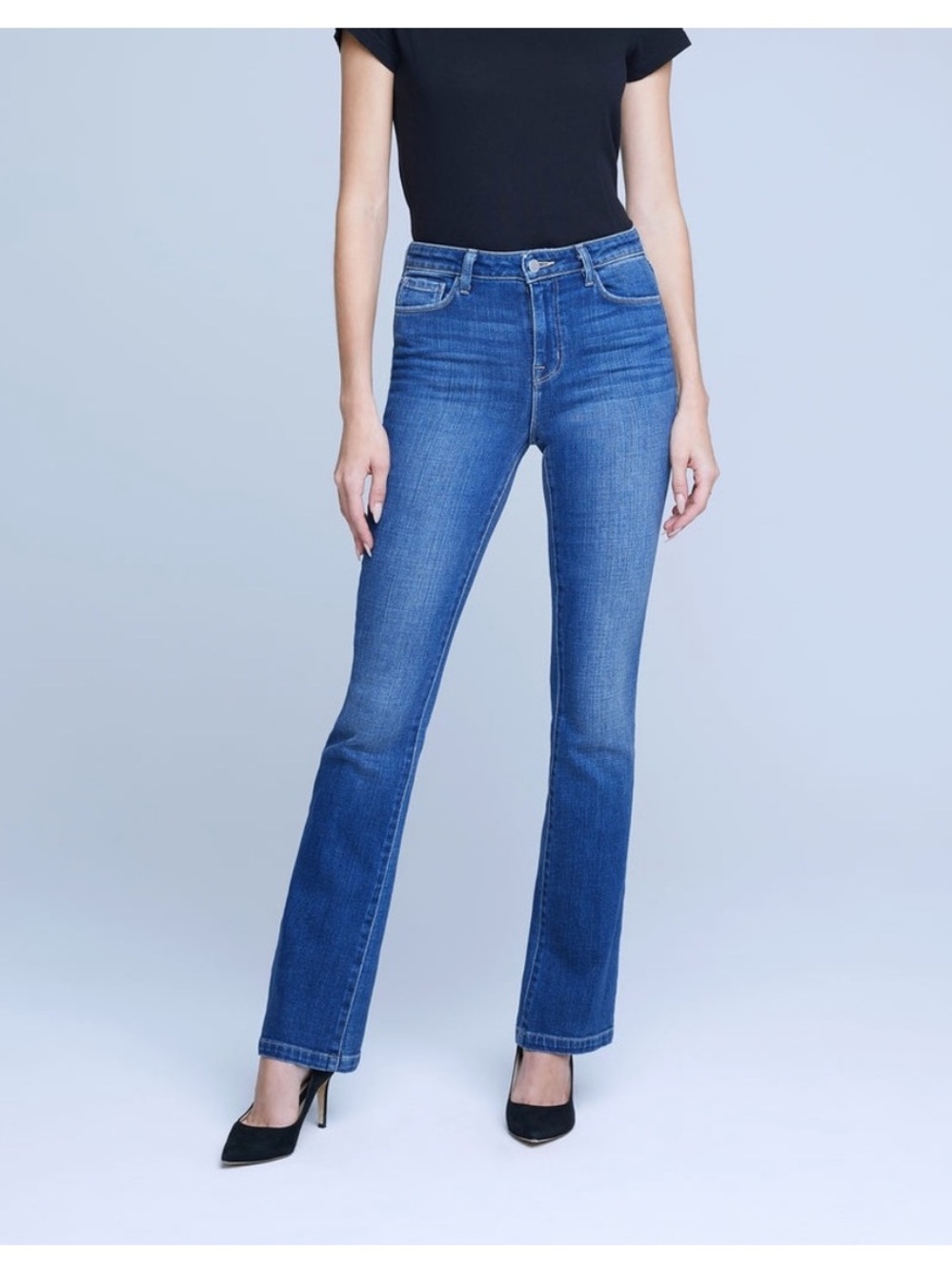 L’AGENCE Dean High‎ Rise Cigarette Jean Sz 30 Sequioa